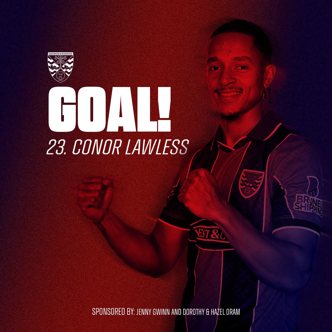 Lawless scrambles in a third!

77’ | ⚔️ 3-1 ⚫ | @westandcoe

🎙️: bit.ly/DRFCvHTFC_Comms