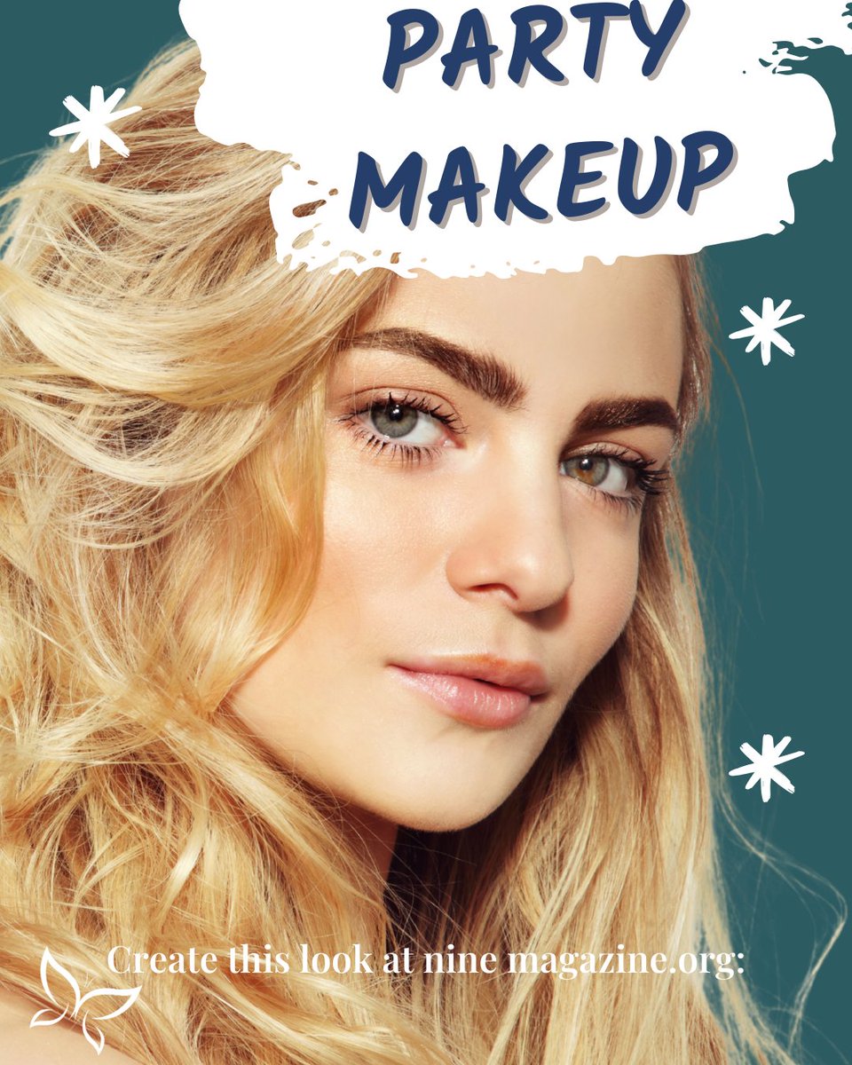 niNeChristian's tweet image. For a playful party makeup look, focus on the eyes! Use a vibrant jewel-toned liner to create a small wing along your upper and outer lid. We recommend Emerald, Sapphire or Amethyst. Then, add a volumizing mascara! Find more #partymakeup ideas at ninemagazine.org/party-makeup/