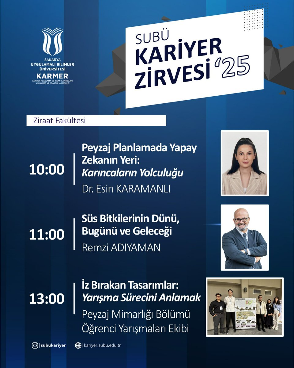 SUBÜ Kariyer Zirvesi 2025 - 16 Aralık Salı