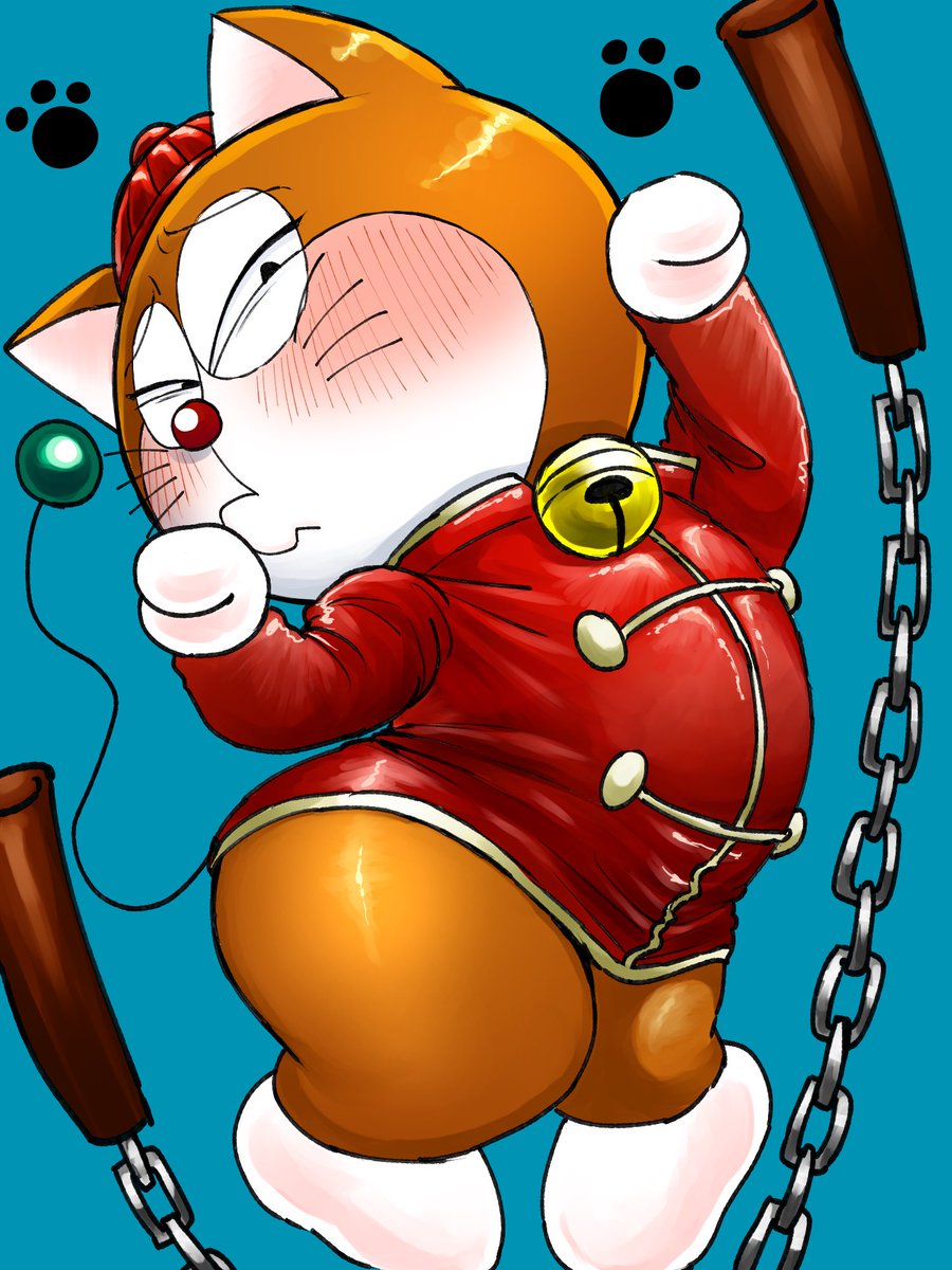 SHIMO_MI_0503's tweet image. カンフーの達人は体も柔らかい😻🐾