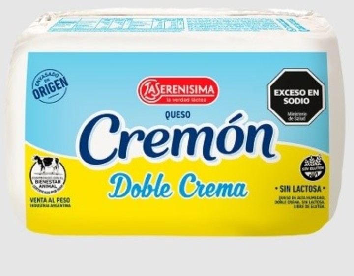 ALERTA SANITARIA POR LISTERIA EN UN QUESO DE LA SERENÍSIMA

La ANMAT y el SENASA advirtieron por la detección de Listeria monocytogenes en el Queso Cremón doble crema de La Serenísima, presentación de 500 gramos, lote 2703, elaborado el 3 de julio de 2025 y con vencimiento el 11