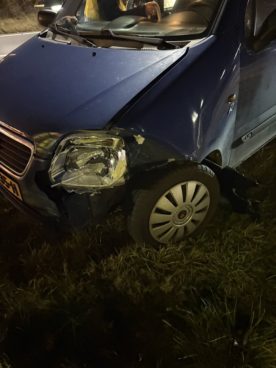 Ongeval bij toerit N2 Veldhoven