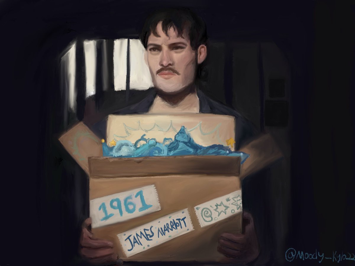 Moody_Kylo22's tweet photo. Was super proud to be part of this!! Here are my frames!! #jamesmarriottfanart
 #dontframethedog https://t.co/tPFJkf0FmY