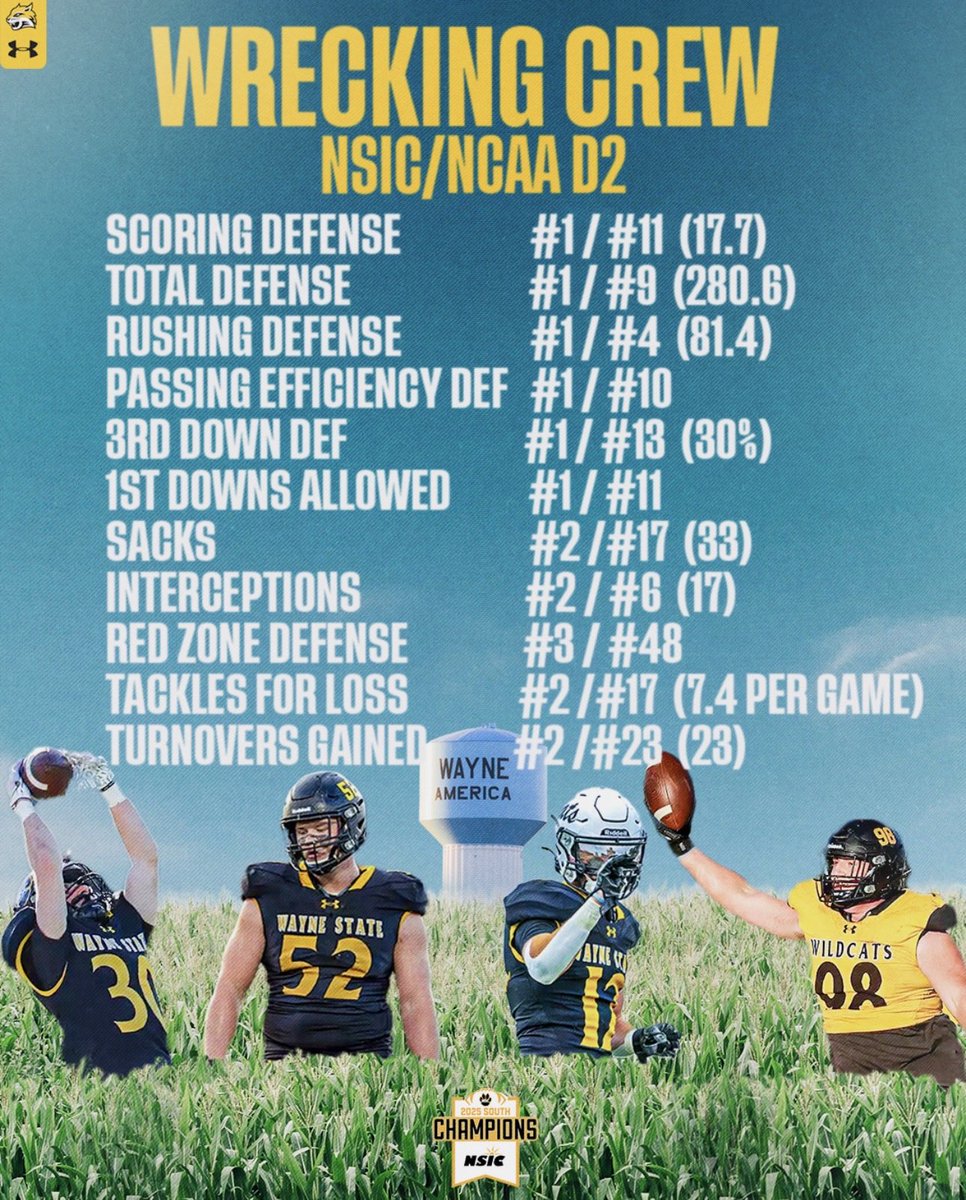 WayneStFootball's tweet image. Wrecking Crew wrecking offenses all season long‼️🐯🐾🔥

#ForThePaw #PawUp