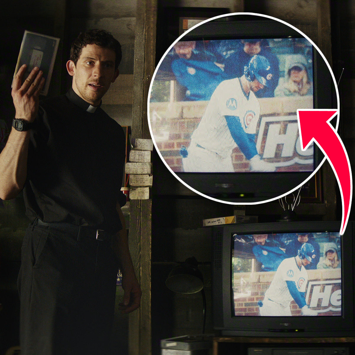 A Cubs game at Wrigley Field is featured in the new "Knives Out" movie 👀