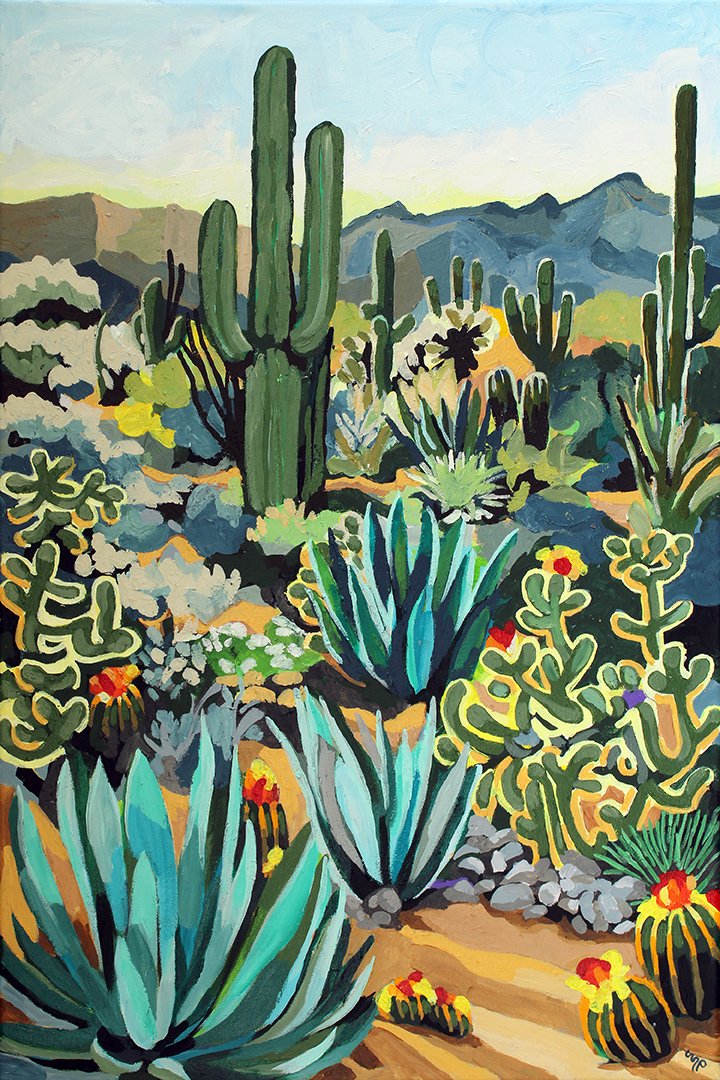 MelindaMagnolia's tweet photo. The world needs some pretty right now. For me it's a new painting. #acrylicpainting #cactus #desert #hidingplace See more at https://t.co/w1t5pgCHe7 https://t.co/Qo6RZboeeC