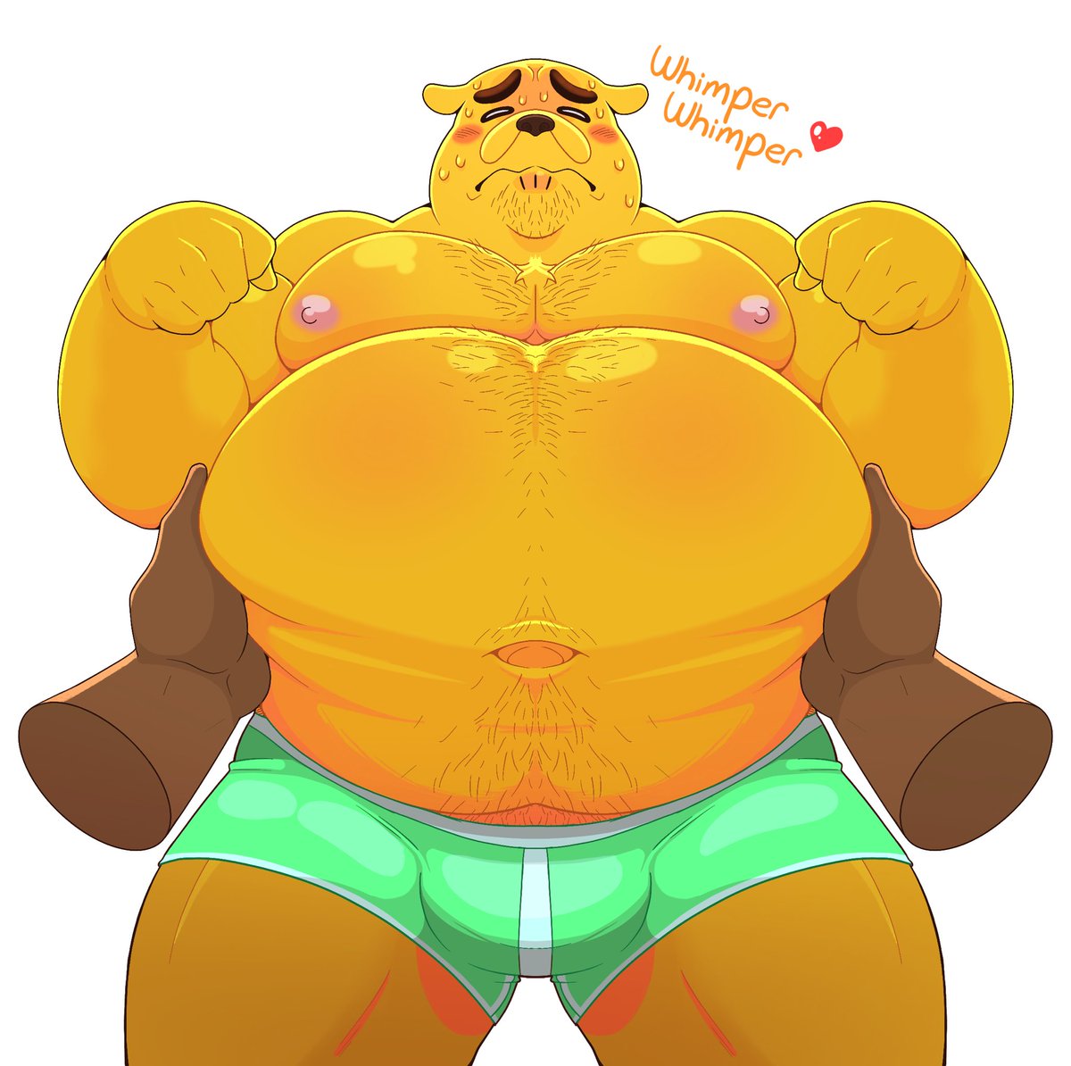 I love Jermaine. And he loves belly rubs.