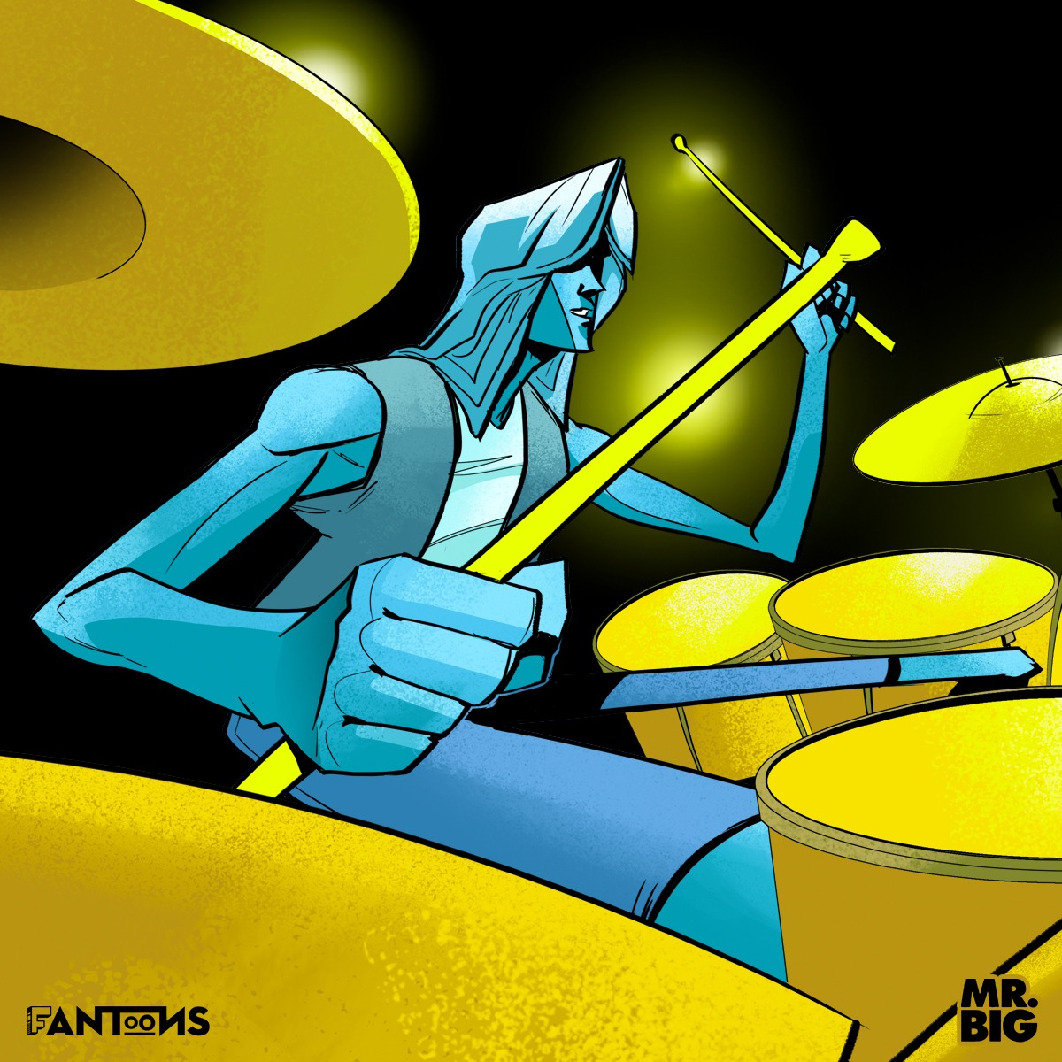 Fantoons's tweet image. We can’t believe it’s been seven years already. We miss you, Pat Torpey. #MrBig

@mrbigmusic #PatTorpey #EricMartin #BillySheehan #PaulGilbert #fantoonsanimationstudio #characterdesign