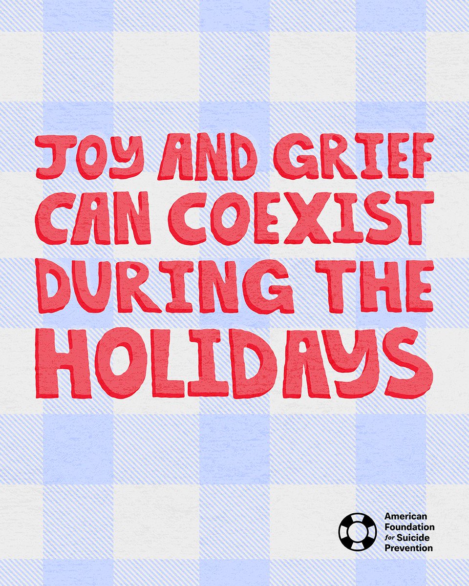 Two things can be true. It's okay if you're feeling both joy and grief this holiday season. Give yourself permission to feel and grace to heal. 💙