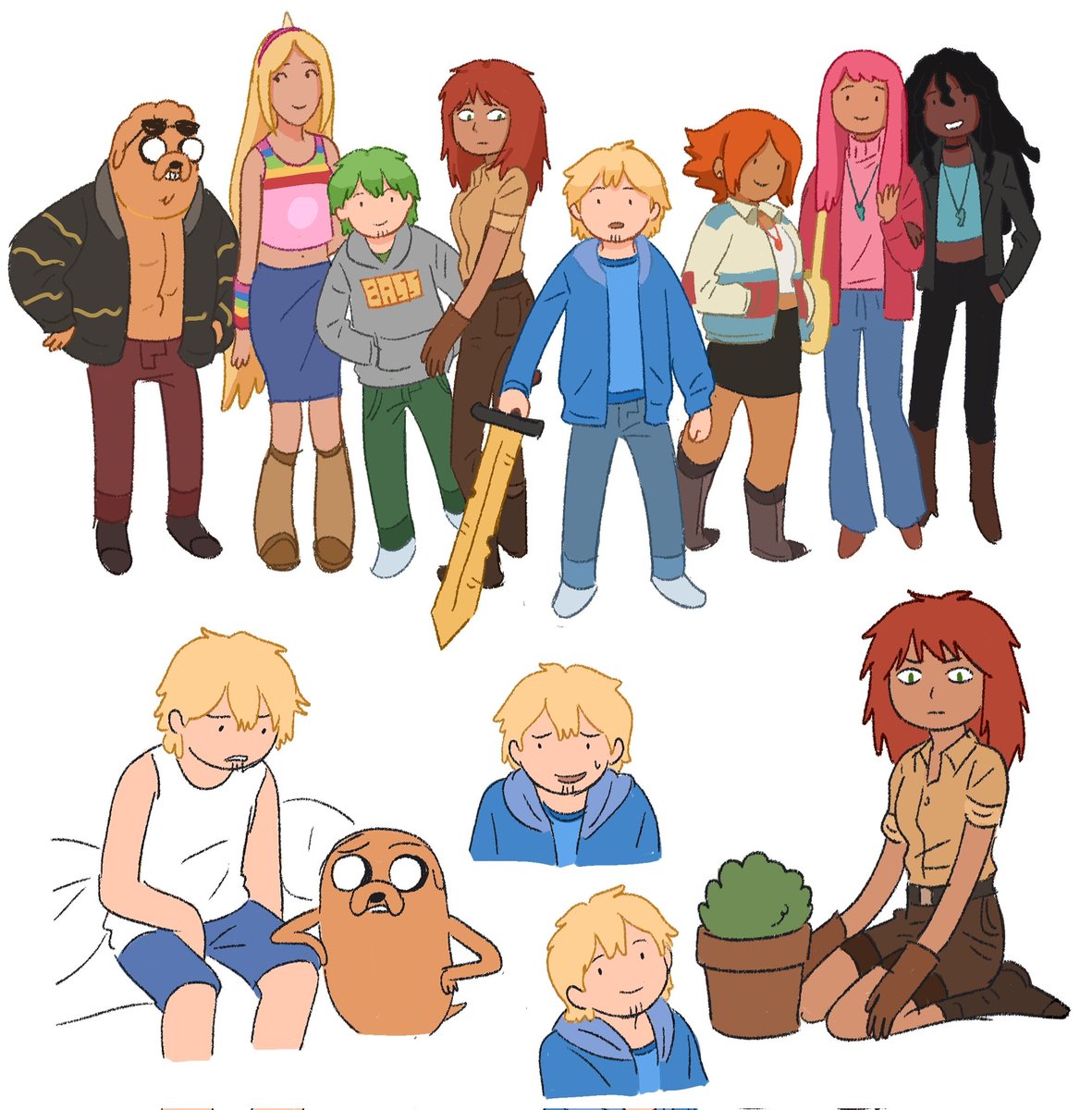 they are fun to draw