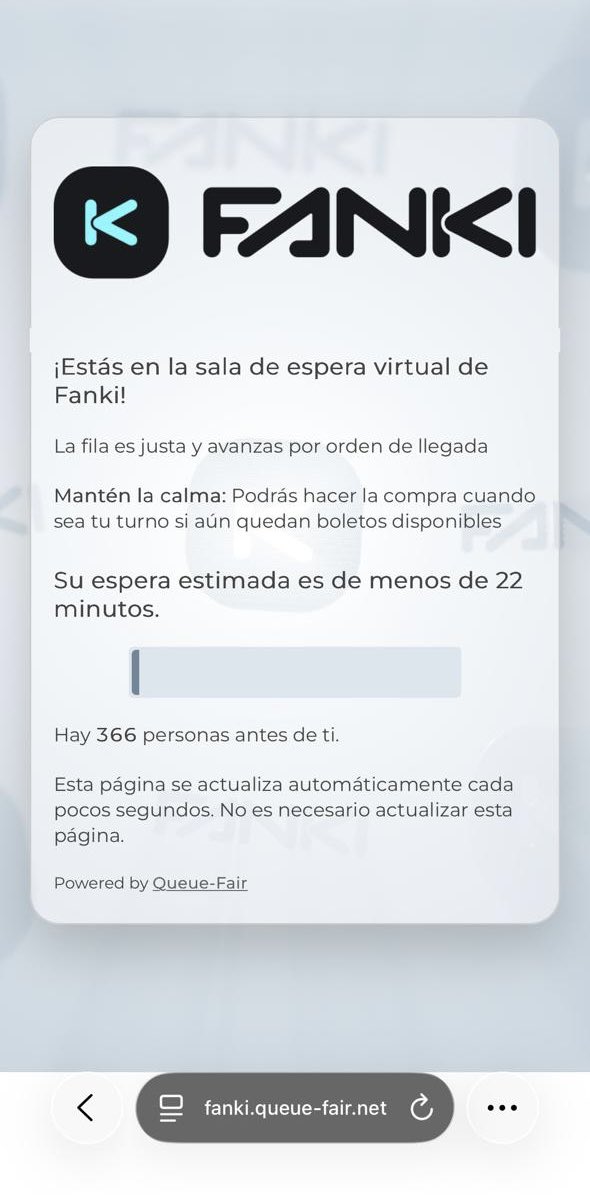 diegozimerman5's tweet photo. Indignado con esta app, al inicio de la venta estaba en el lugar 365, cuando estaba por entrar, la pantalla en blanco y me mandó de nuevo a la fila virtual y el Jueves me pasó lo mismo, espero @Profeco  pueda hacer la investigación
Chinga tú madre @Fankisports 
#mexicovsportugal https://t.co/J4E8UR4jp8