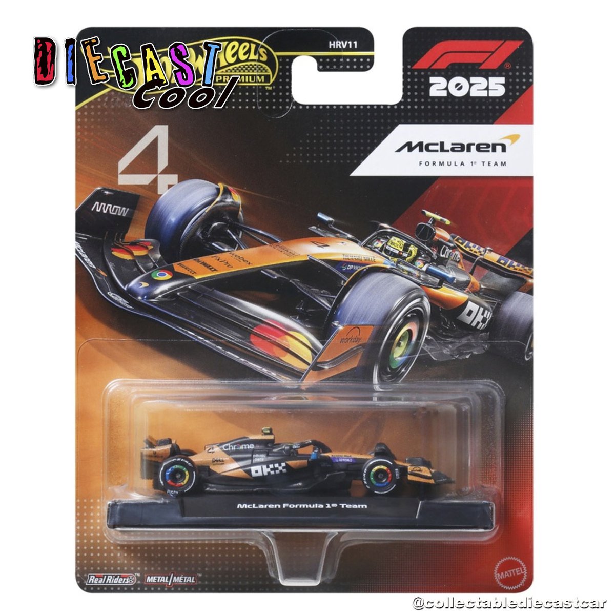 diecastcool's tweet image. Hot Wheels Premium F1 McLaren Norris #hotwheels #hotwheelspremium #hotwheelsf1 #hotwheelsf1mclaren #mclaren #mclarenf1 #norris