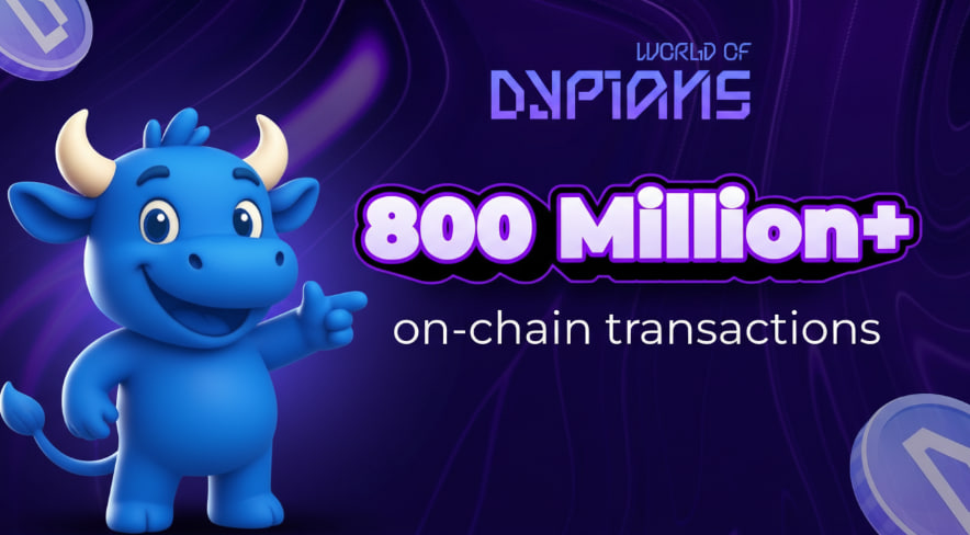 Defifundamental's tweet image. WOD Surpasses 800 Million On-Chain Transactions 

@worldofdypians officially crossed 800,000,000+ on-chain transactions—marking another major achievement for the ecosystem. 📈

💎 The Numbers
• 800M+ verified on-chain transactions 
• Real activity, real players, real growth 
•…