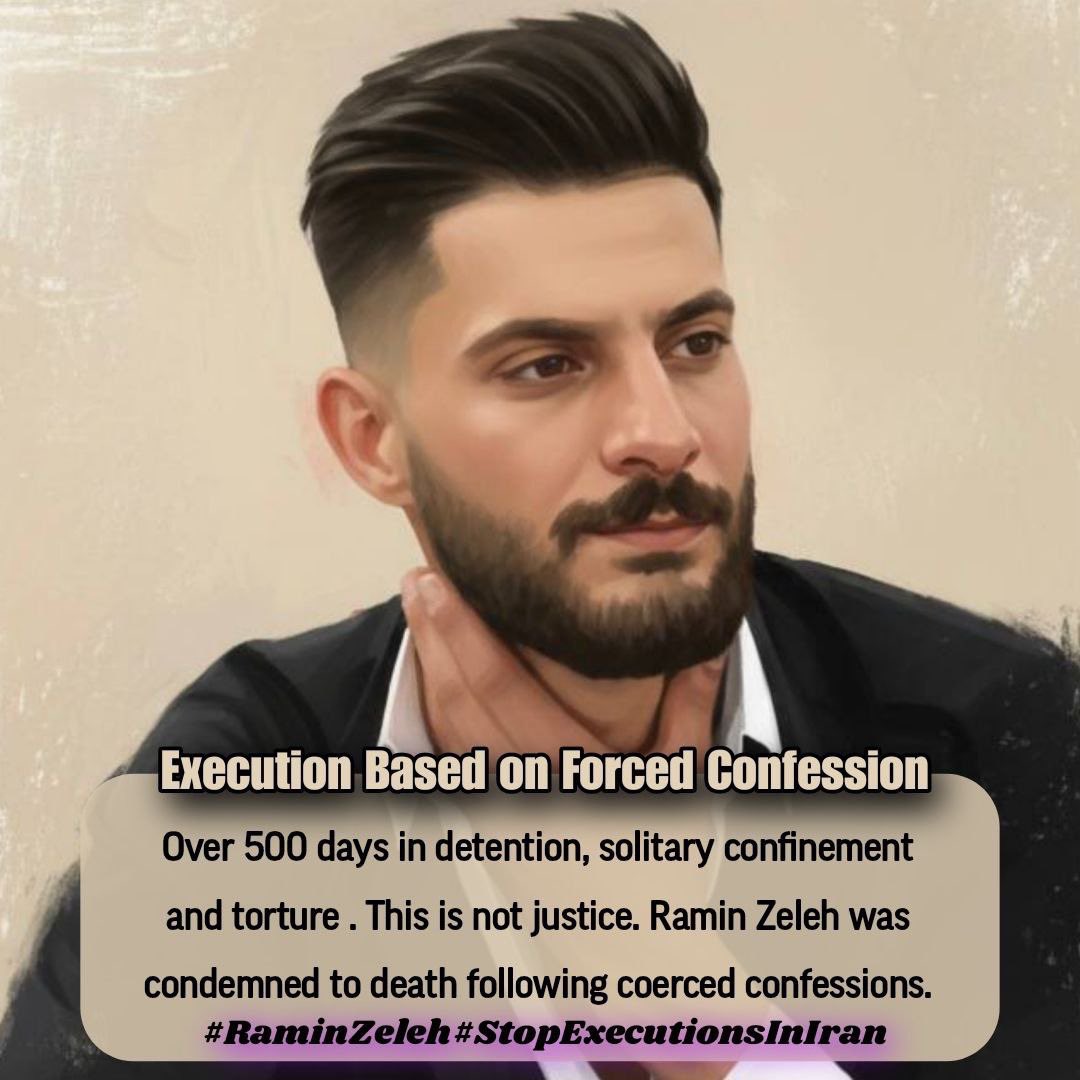 The execution order against #RaminZeleh comes after prolonged detention and a court session without access to a defense lawyer. This is yet another example of widespread human rights violations in Iran’s judicial system.
#StopExecutionsInIran
<a href="/drmaisato/">Mai Sato</a>
<a href="/HNeumannMEP/">Hannah Neumann</a>