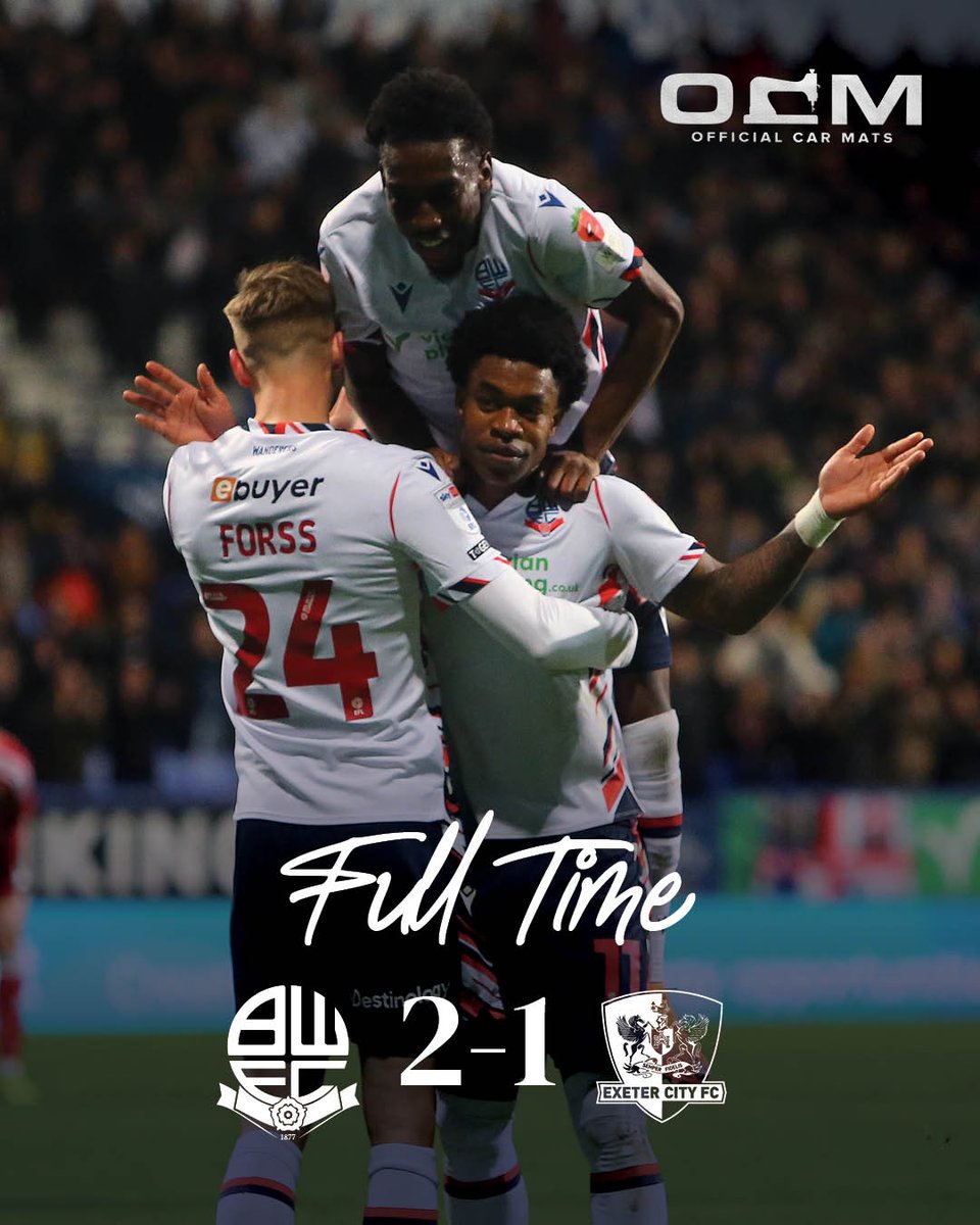 GET. IN. THERE. 🤩

#bwfc | <a href="/officialcarmats/">officialcarmats</a>