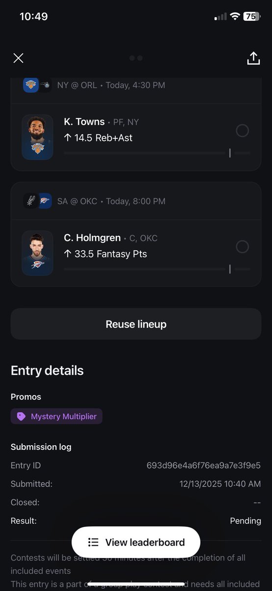 LockLinePicks's tweet image. NBA CUPPP DAYYYY 🏆 #nba  1U 🎯

LIKE THIS UP IF YALL WANT ANOTHER 2 MAN 👀