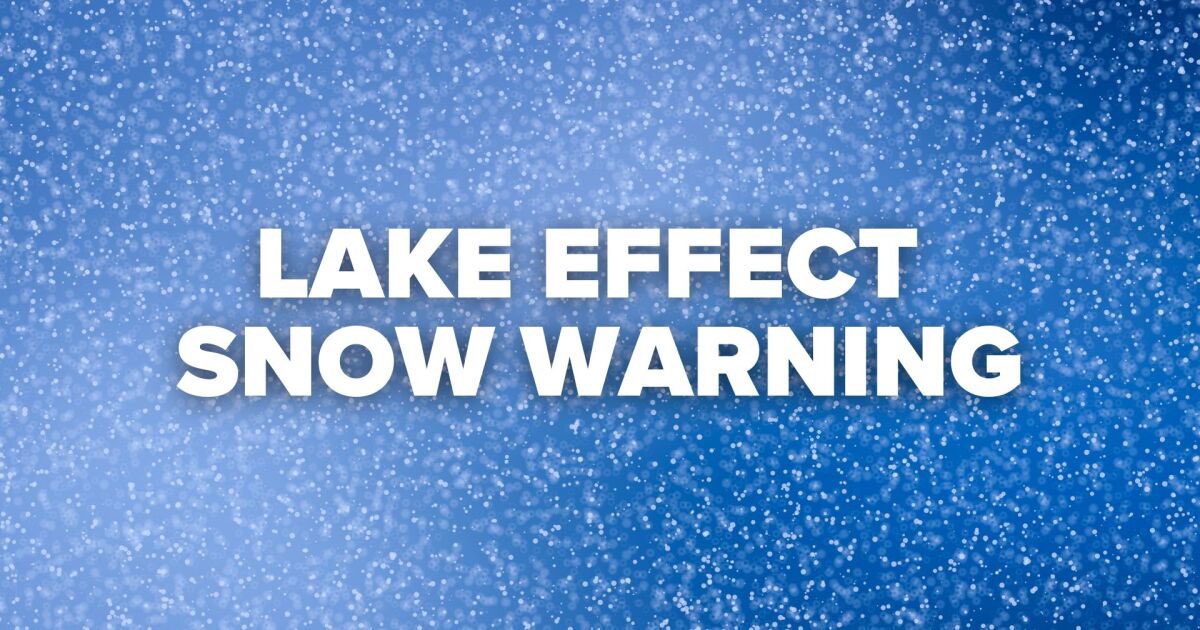 🚨 Lake Effect Snow Warning 🚨
Mercer County: Heavy snow expected 4 PM today – 7 AM Monday.
❄️ 4–6" possible, higher in bands
⚠️ Travel will be hazardous Sunday night &amp; Monday AM commute.
Stay safe!
#MercerCounty #LakeEffectSnow #WinterWeather #GCFD