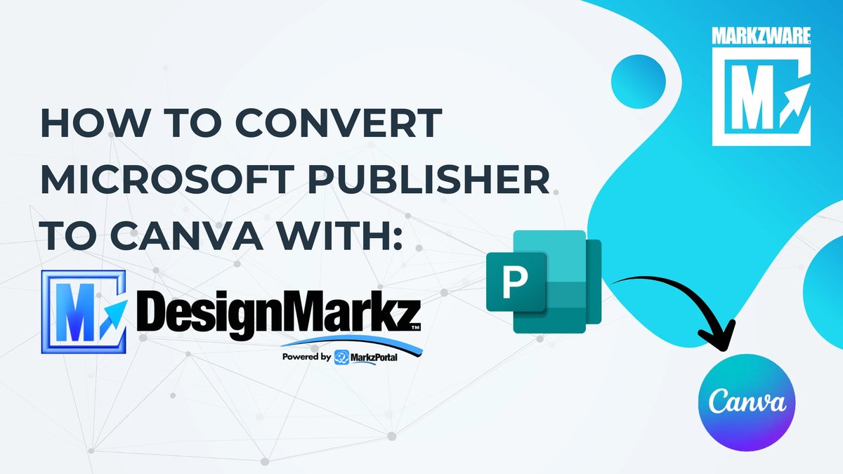 Markzware's tweet photo. Learn how to convert .PUB files into fully editable Canva designs with DesignMarkz and keep your work moving.
👉 https://t.co/IbEDhxTavK https://t.co/La97QPOE9h