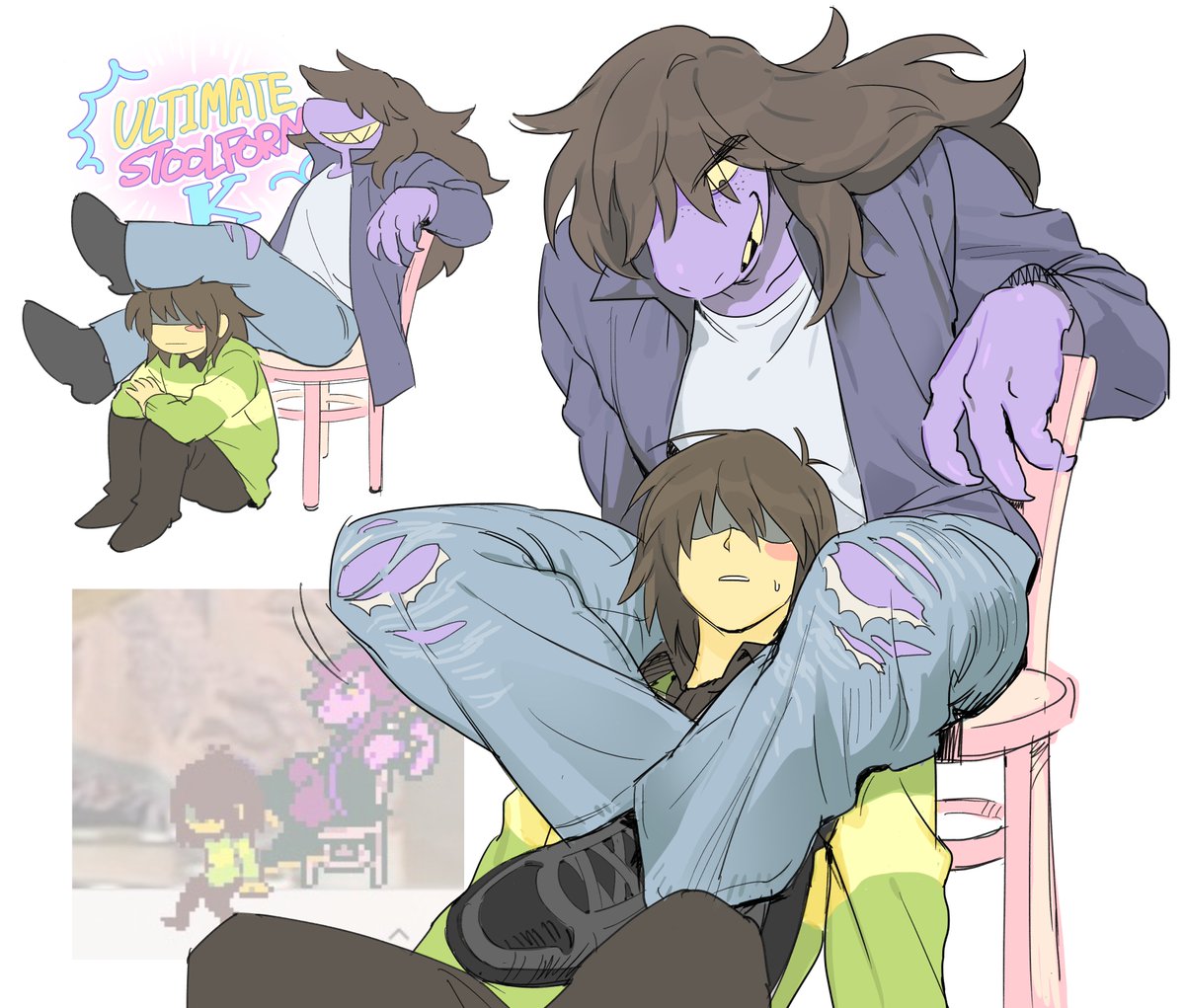 ttudolee's tweet image. 발걸이가되어라