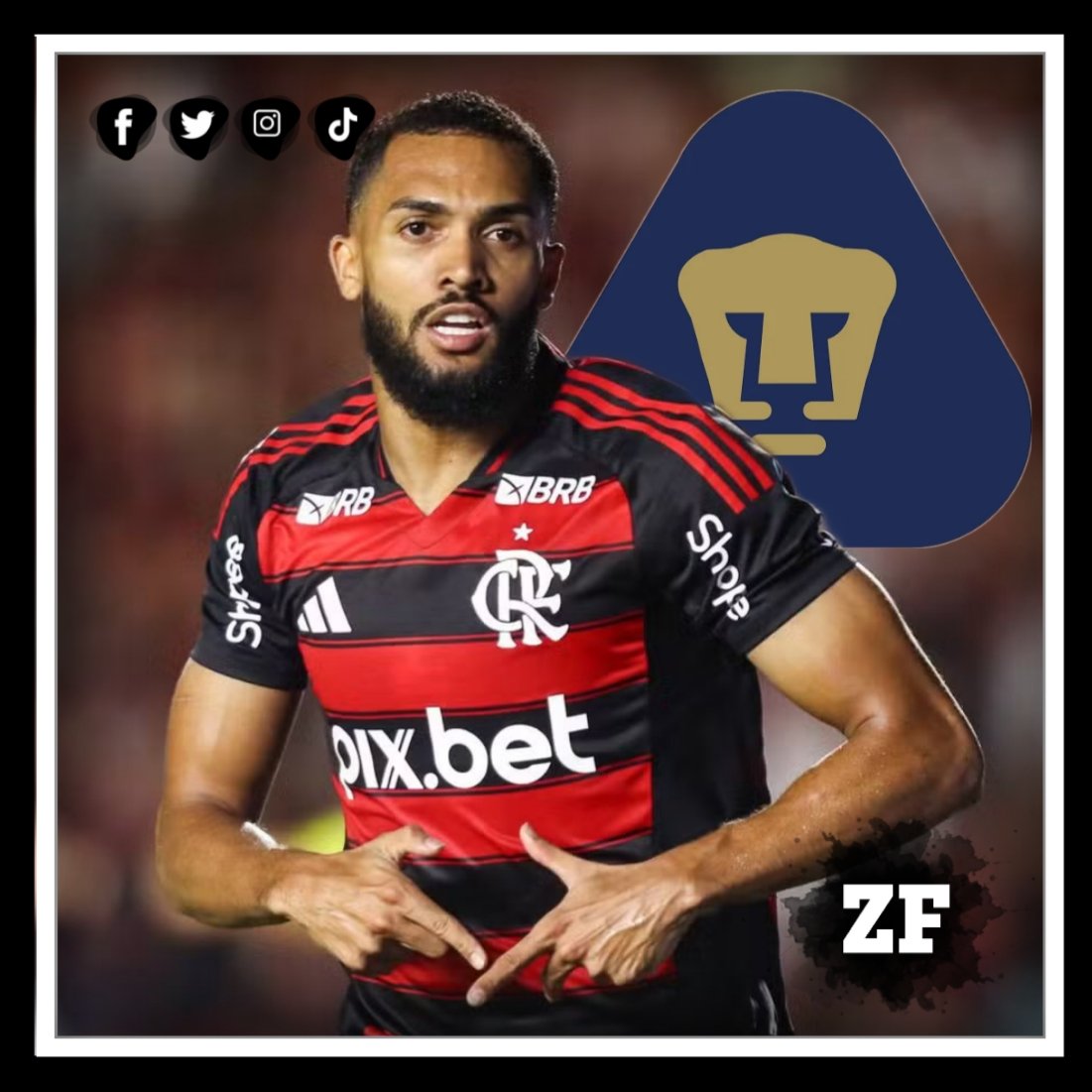 ¡ALERTA DE FICHAJE!

Todo indicaría que las conversaciones entre <a href="/PumasMX/">PUMAS</a> y <a href="/Flamengo_es/">Flamengo</a> por el delantero Juninho Vieira están adelantadas, para que el brasileño de 29 años llegue a CU.