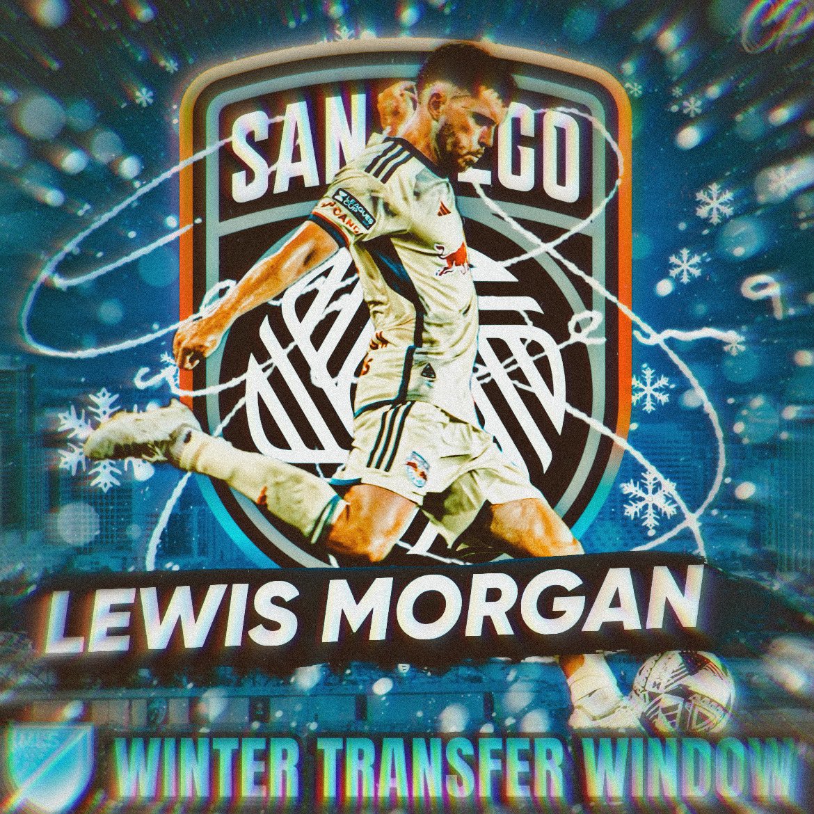 cam_pellegrino's tweet image. San Diego FC is finalizing the acquisition of Lewis Morgan from the New York Red Bulls, per @tombogert. Morgan, 29, has struggled with injuries, playing two of four seasons with RBNY. In those two years, he scored 31 goals — high risk, high reward get for San Diego. #SDFC