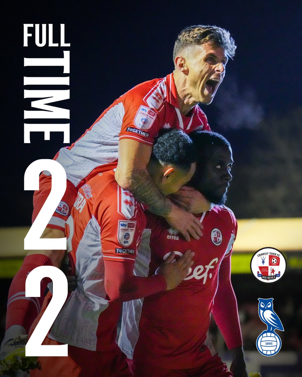 Crawley Town FC tweet media