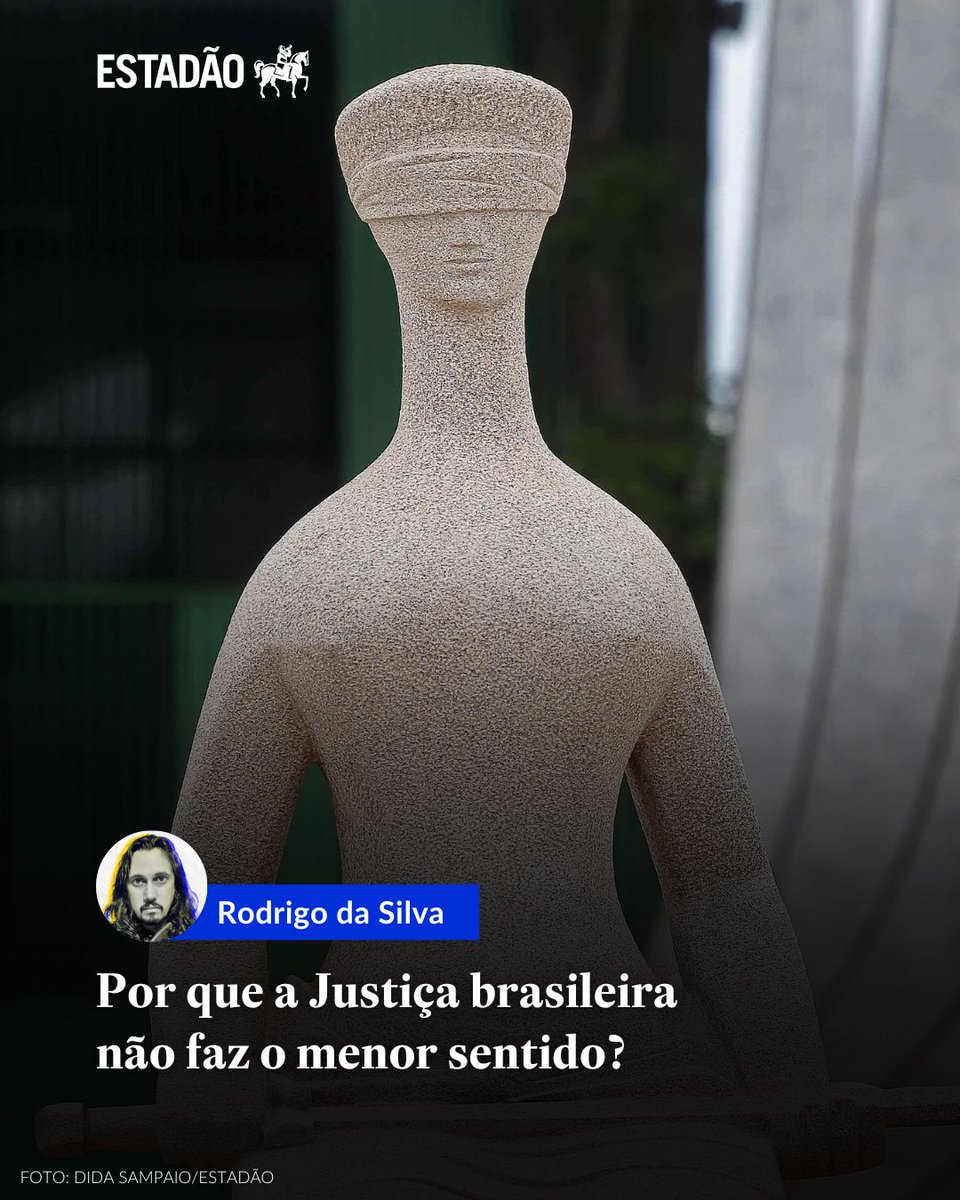 Estadao's tweet image. FRONTEIRAS | Privilégio no Brasil não se limita apenas à política: há uma máquina de poder silenciosa e mais cara. &amp;gt; bit.ly/4qrxg31

No programa Fronteiras, Rodrigo da Silva explica como temos um dos Judiciários mais caros do mundo.