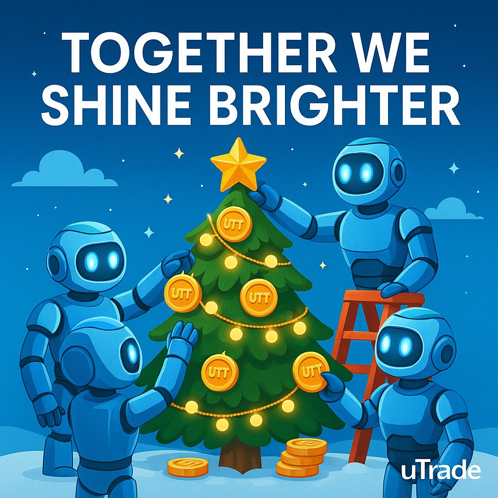 uTradetoken's tweet image. Together we shine brighter.

🎄 The festive season is about unity and joy.

With uTrade, our community grows stronger every day – because together we achieve more.

Let’s shine as one. ✨
🔗 utrade.vip
🔗 linktr.ee/utradetoken

#uTradeChristmas #CommunitySpirit…