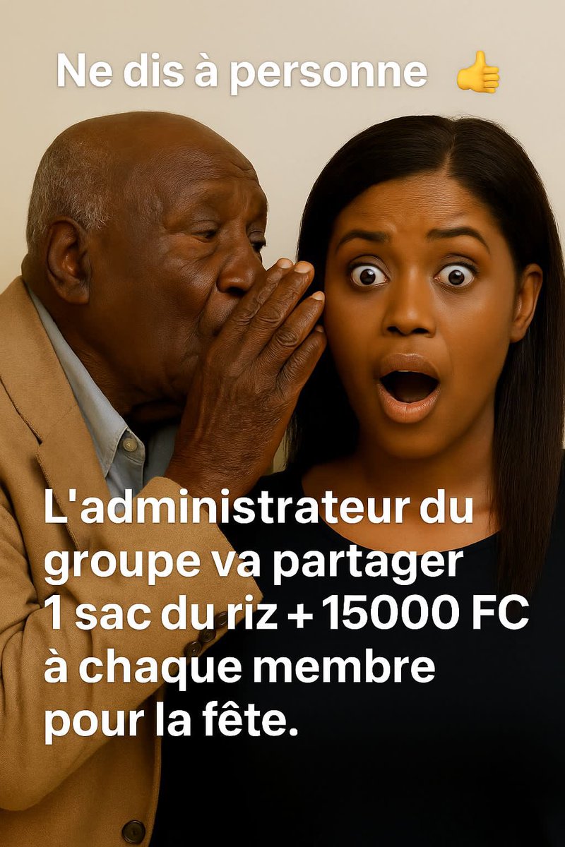 Avançons-nous, Zombo le soir ✌️✌️♻️🔥🔥⤵️ Yesu nde moninga malamu ⤵️

Moins de 10K ? Aucun souci.
On avance main dans la main 🤝

Like ❤️, Retweet 🔁 et laisse ton @pseudo ici, c’est la communauté du progrès ! <a href="/JustinParadoxe/">Justin paradoxe Officiel</a> <a href="/impeculiar1b/">Becky peck</a> 
#Croissance #ForceCollective