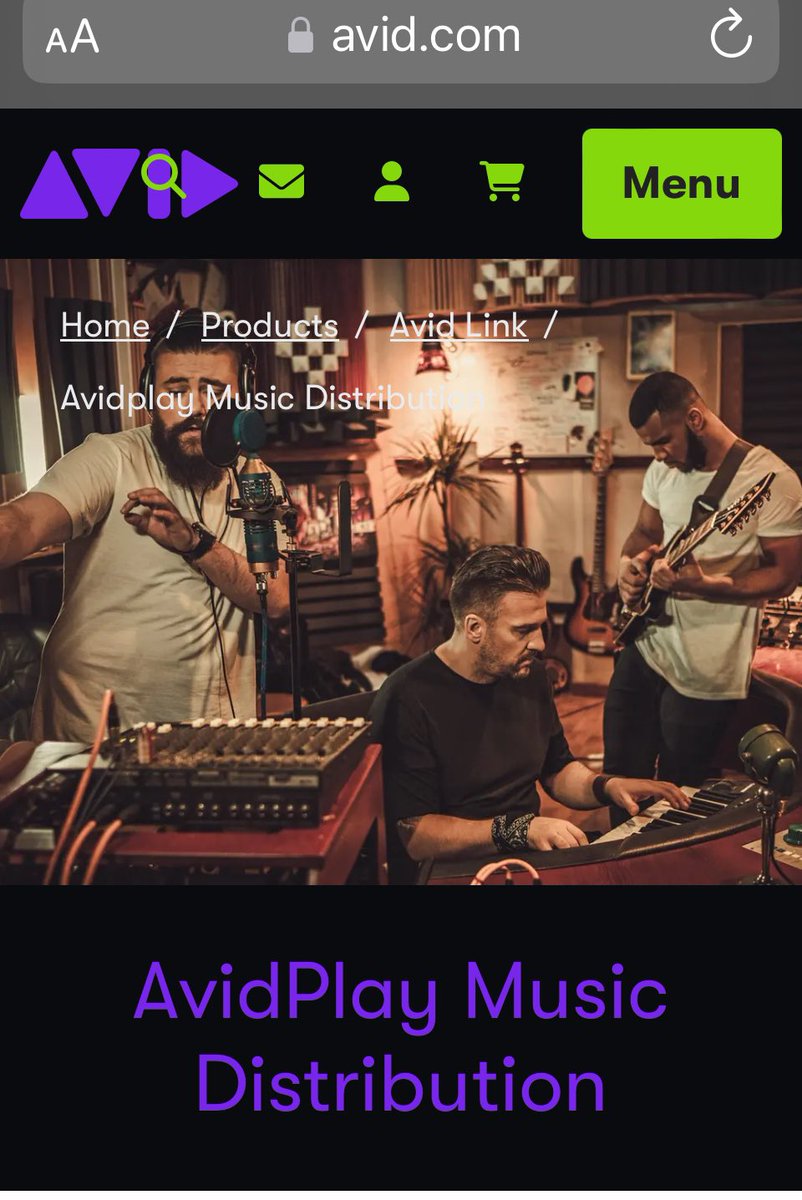AvidPlay Music Distribution. 
Is er iemand bij mijn volgers die daarmee werkt? Zoja dan kom ik graag in contact 🍀🙏. 

Wat is het geval, mijn nieuwe single wordt prachtig ontvangen op YouTube maar mijn Distrokid laat me in de steek zowel support als uploading naar alle
Portals.