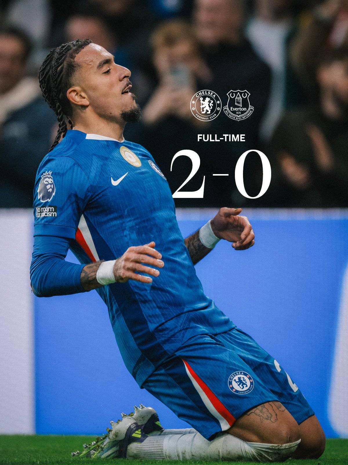 تشيلسي يفوز على إيفرتون بهدفين نظيفين في #الدوري_الإنجليزي 