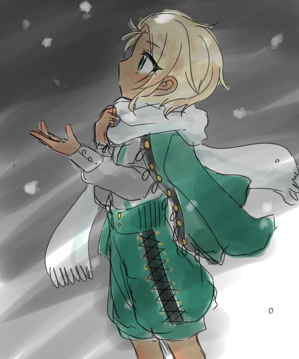 らくがき
I want him to keep his knees exposed at all times, even on snowy days.
#TheDivineSpeaker