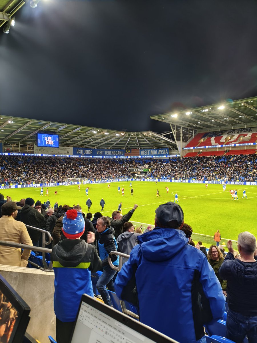 FT - Cardiff City 4, Doncaster 3

98th minute winner by Joel Bagan gets Cardiff out of jail - crucially keeps a 6-point gap between themselves and 3rd place.