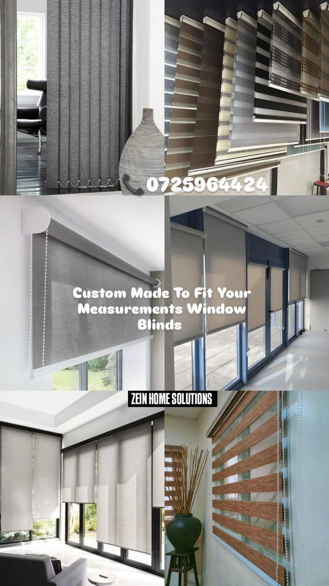 zein_home's tweet image. We Custom Make Window Blinds To Fit Your Window Specification 

📞0725964424

#Kenya
#kenyainteriors 
#windowblinds
#nairobi
Wayne Rooney 
#JDAwards2025
Klay
#afyaboostke 
#originofwonderke