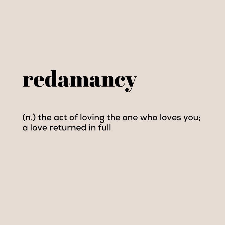 redamancy