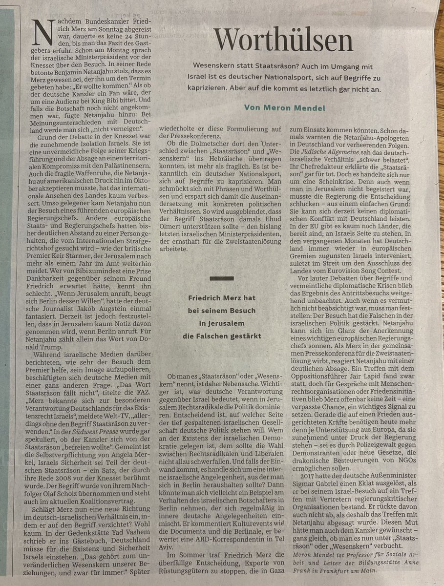 Dr. Meron Mendel tweet media