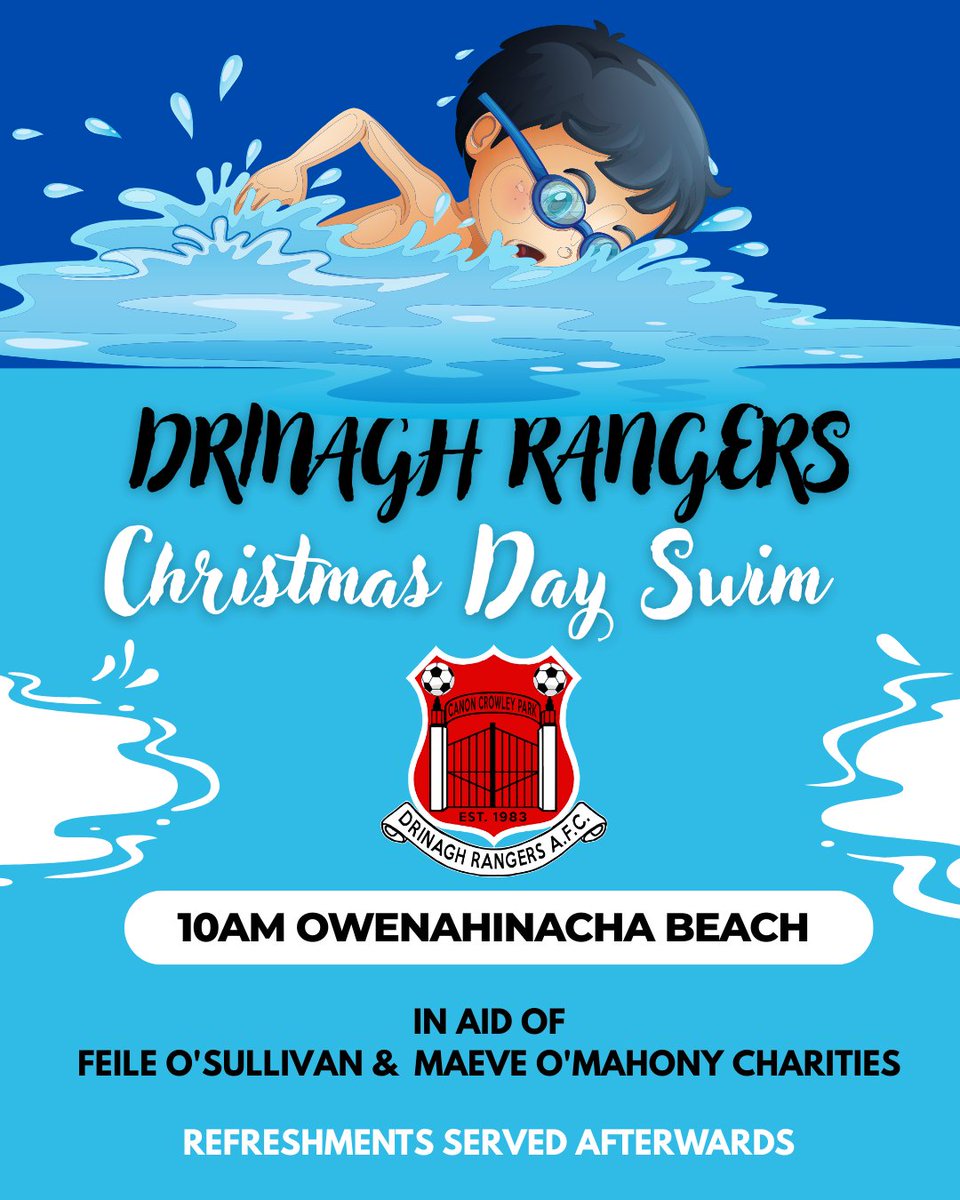 We are taking a brave plunge at Owenahincha beach to raise funds for two West Cork girls, Feile and Maeve, who are facing ongoing medical costs. Every donation, no matter will make a real difference in their lives. Thank you for your kindness! 

gofund.me/13b462f01