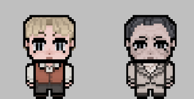 Funger termina minissss P2,  
might put these up on my redbubble as well 
#FearandHunger #fearandhungertermina 
#henryk #caligura