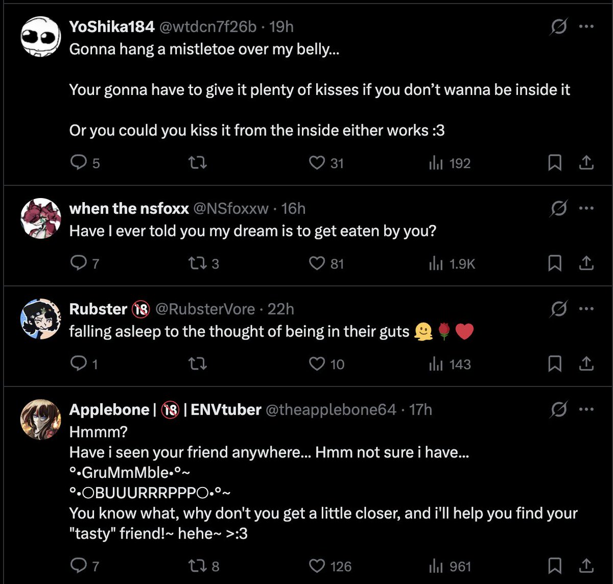 when did my tl get so vorny