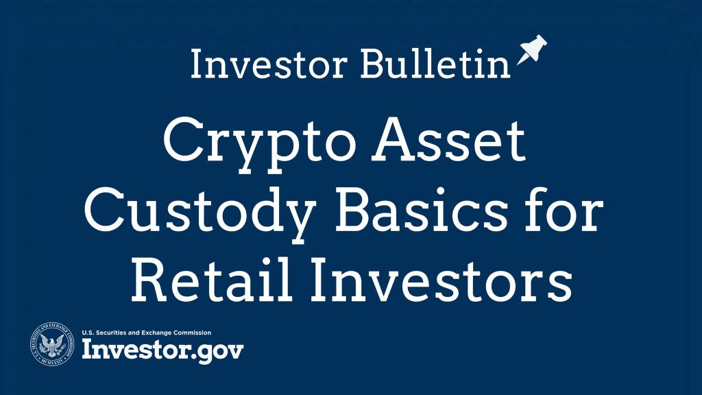 RealCarlosVlad's tweet photo. 🇺🇸 SEC publishes "Crypto Asset Custody Basics for Retail Investors." https://t.co/fR5EypaTrU