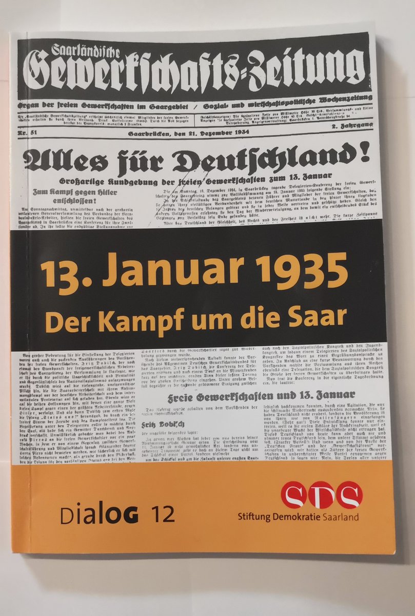 Kurtlehberger's tweet photo. Saarabstimmung 1935, 1955
Wir schauen 90 Jahre zurück. Das Saarland ist gemäß dem Versailler Vertrag unter französischer Administration. https://t.co/76SwoOhxe1
#röchling #saarabstimmung #zwangsarbeit #völklingerhütte #saarland https://t.co/K1W5vd0OEr