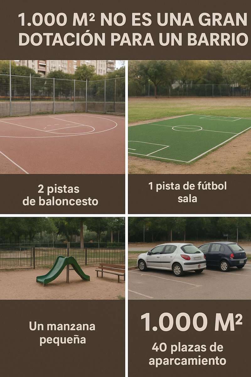 MA NI PU LA CI ÓN!!!! Lo vamos a denunciar una y otra y otra vez. La empresa debería POR LEY ceder el uso de 4000m2 al barrio. El <a href="/Ayto_Sevilla/">Ayuntamiento de Sevilla</a> de Sevilla se pone la medalla de que 1000m2 serán para el barrio. En esos metros se incluyen DESPACHOS DE POLÍTICOS del distrito.