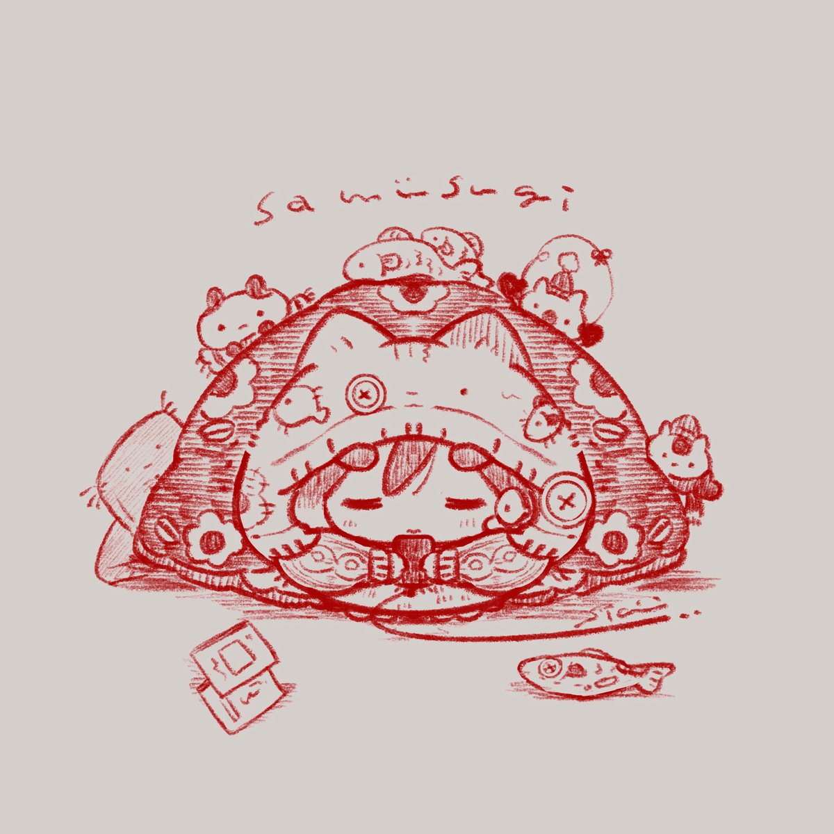 さむい
こもりたい