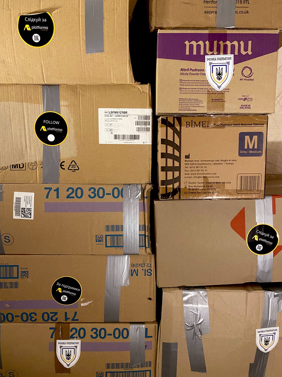 2m3 of hygiene supplies about to be shipped to the Glukhiv Hospital (Sumy)! Not much but still a relief for small healthcare structures in 🇺🇦
→ 100% #NAFO powered of course:
<a href="/AllisonSENDmum/">🇳🇿KIWI CAKEY BAKEY FELLA🇺🇦</a> &amp; <a href="/hannah_1973/">Hannah #PatsyFella ❤️</a> 

🙏🏽 to those here who support:
→ <a href="/Doshka_F/">Doshka Foundation 🇫🇷🇺🇦</a> 📦🚑
→ <a href="/platforma_app/">PLATFORMA_app</a> ⛺️🚀