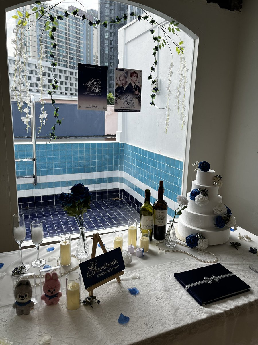 ดีใจที่ได้เจอทุกคนเลยคับ ขอบคุณที่มีคาเฟ่น่ารักแบบนี้ขึ้นมา สุดท้ายนี้ขอทิ้งท้ายว่า My people, when?
 #MoreThanFatewithBinchan