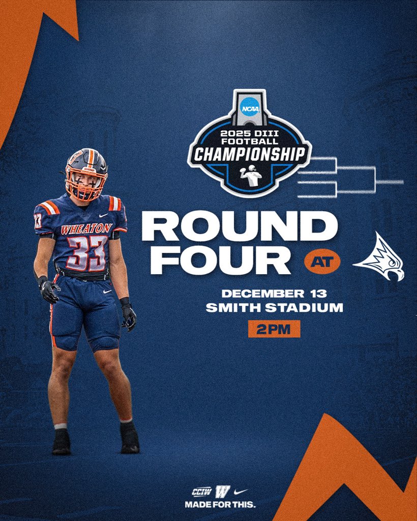 Wheaton Football tweet media