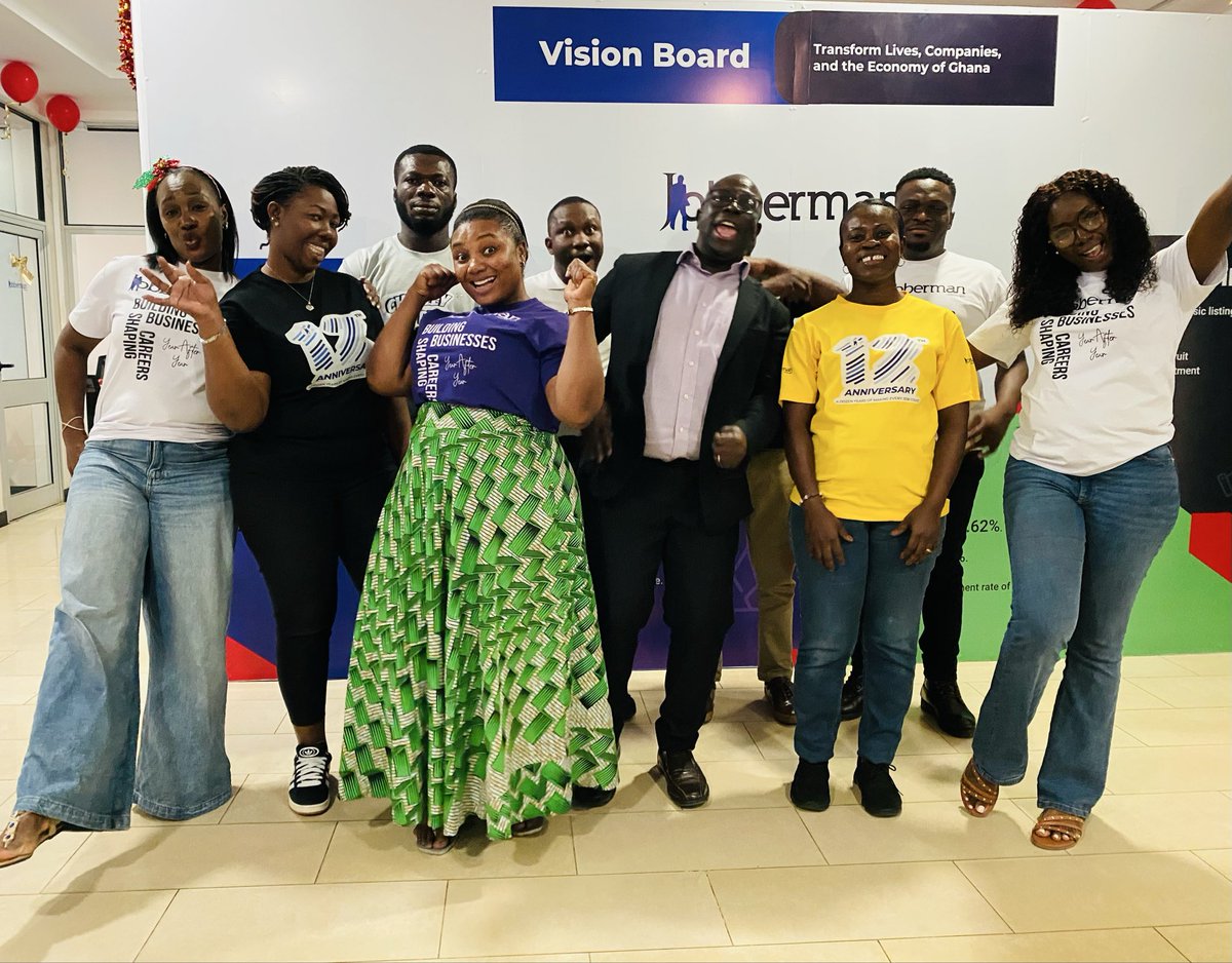 yawperbi's tweet image. Any #leader and #team that’s going to survive and thrive in this #VUCA dispensation had better make learning, unlearning, re-learning a vital part of their job description! 

To say I am über proud of the @JobbermanGhana #CEO, Hilda Nimo-Tieku, and her senior #leaders for