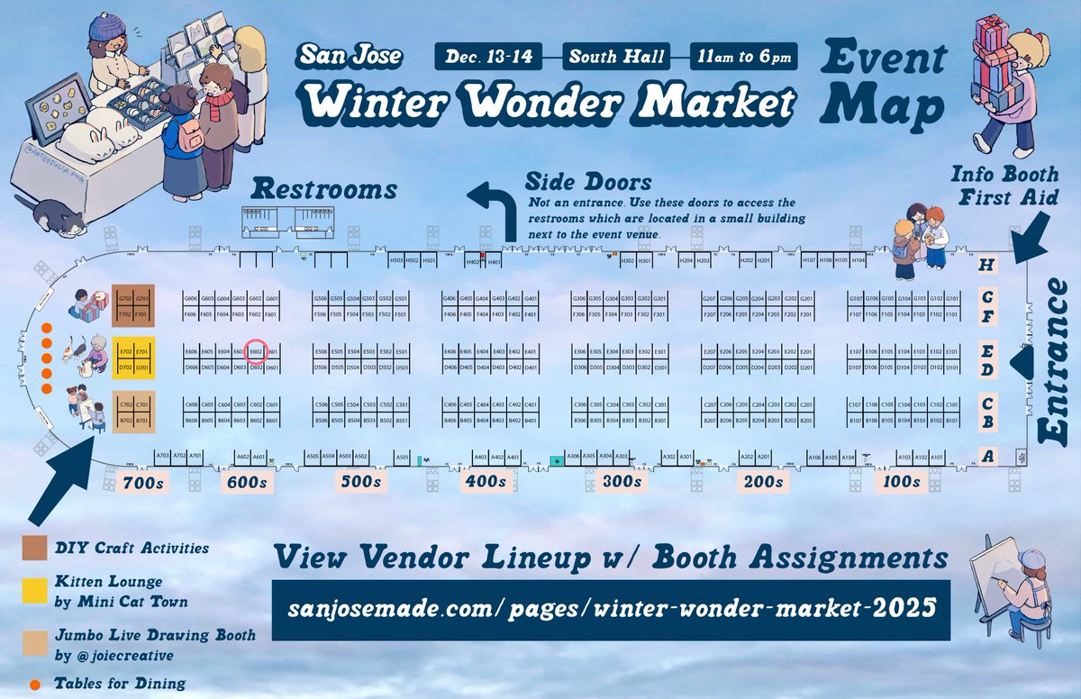 eury @ sf mini art mart ✿ tweet media