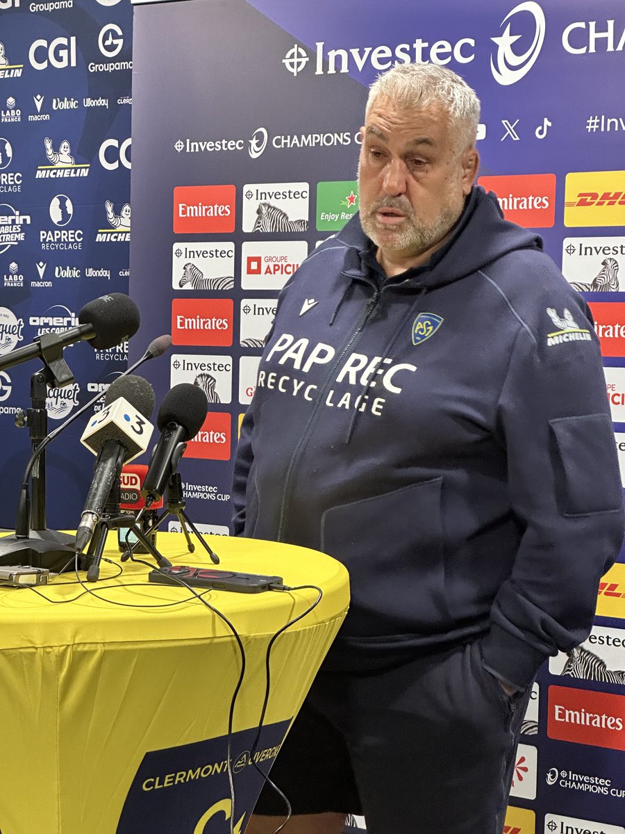 #ASMSALE : Christophe Urios : «  j’ai honte ce soir ! » 
⁦<a href="/Asm_Blog/">Asm Blog</a>⁩ ⁦<a href="/ASMOfficiel/">ASM Rugby</a>⁩