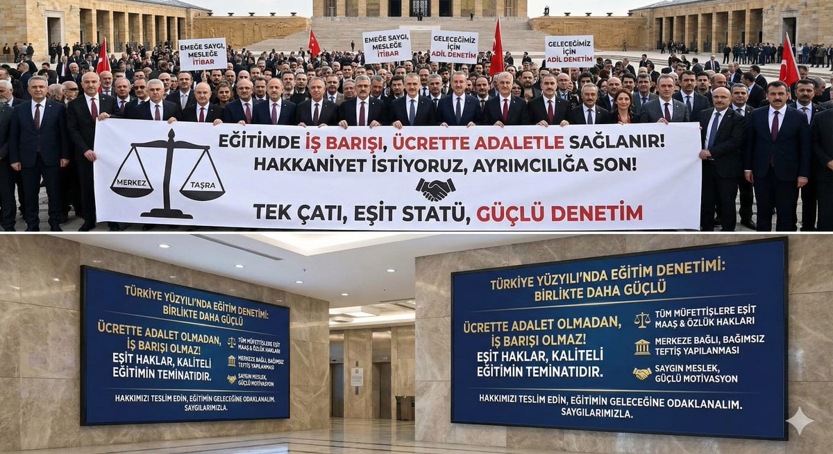 mufettisdernegi's tweet photo. #EğitimMüfettişleriADALETistiyor
@memurlarnet
@rterdogan
@Yusuf__Tekin
@mehmetsimsek
@cevdetyilmaz
@memurlarnet
@rterdogan
@Yusuf__Tekin
@memetsimsek
@HMBakanligi https://t.co/IFbB4WcNea